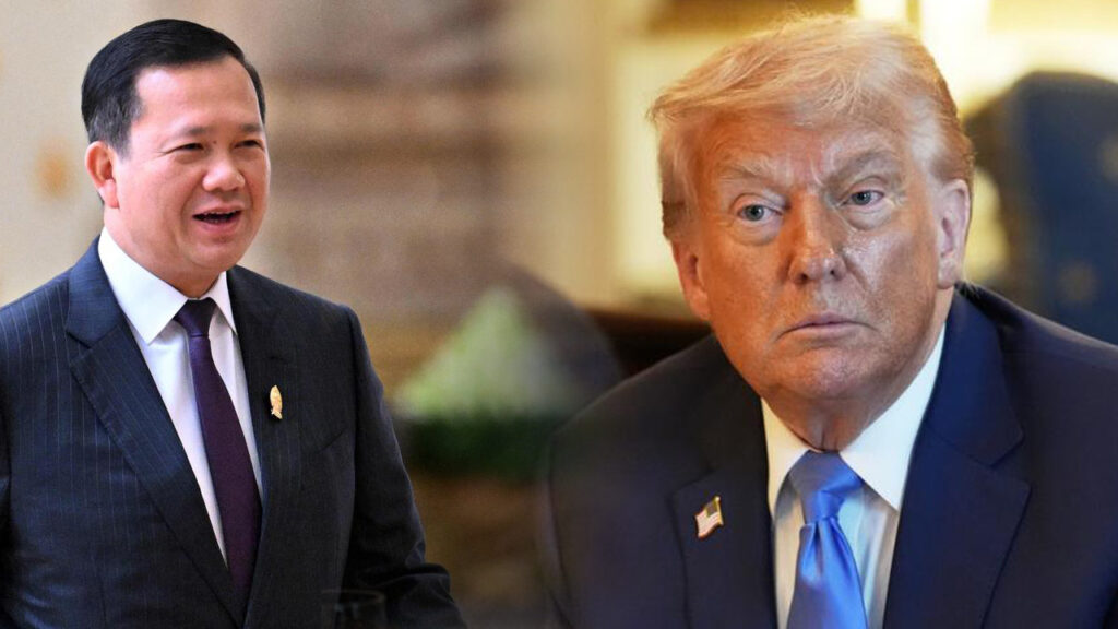 Trump and Hun Manet make a conversation about the Thai invasion of Cambodia
