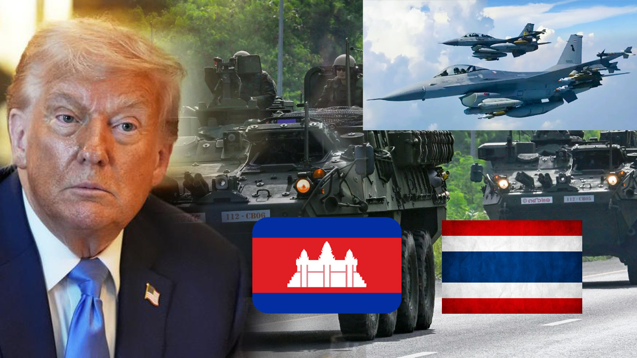 President Trump just said he is Currently working to stop the war between Cambodia and Thailand