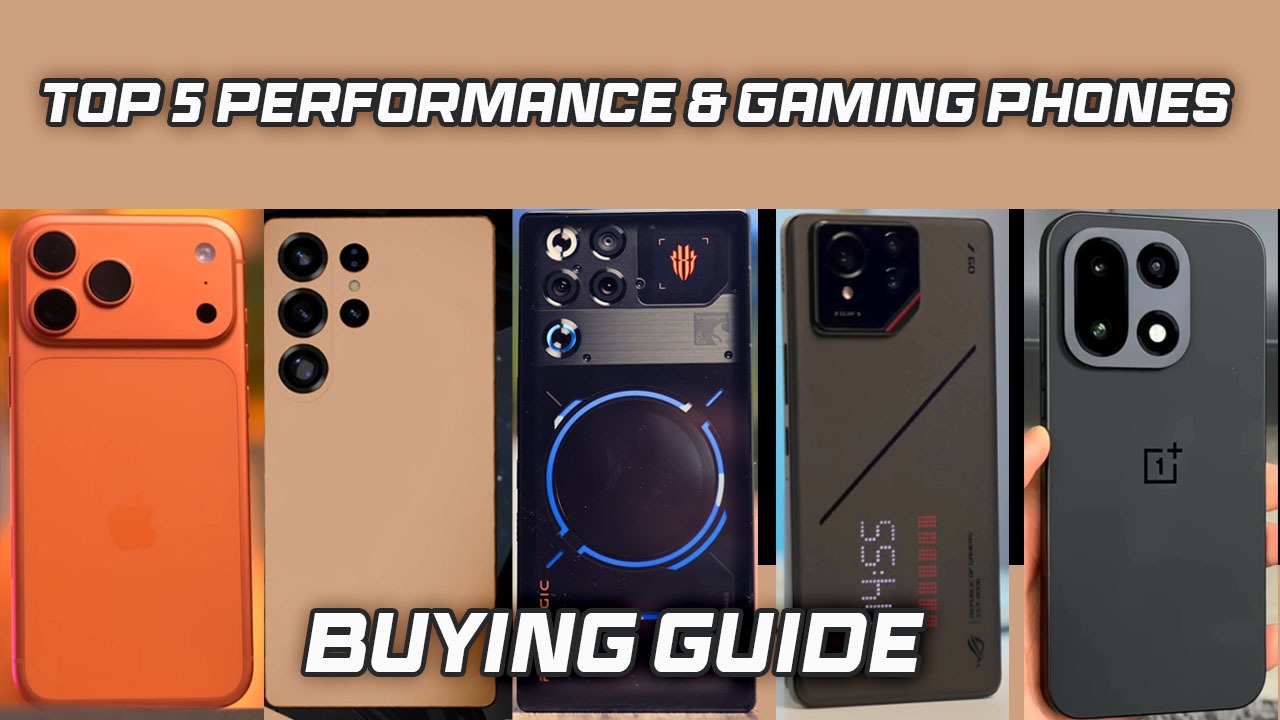Top 5 Performance & Gaming Phones _ Buying Guide _ mobile studio 24h