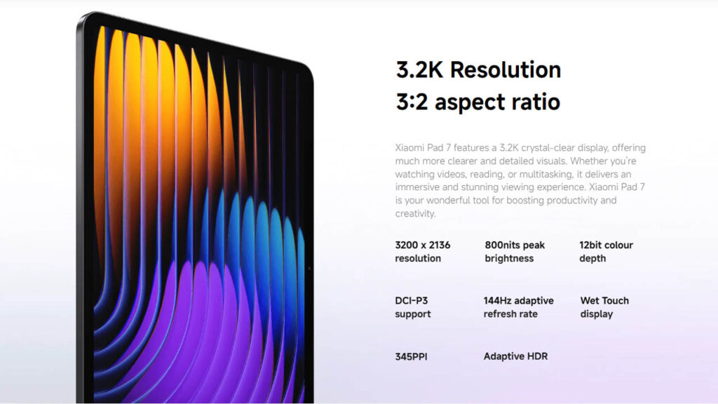 Xiaomi Pad 7