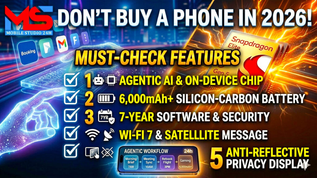 Don't Buy a Phone in 2026 Without Checking for These 5 Features.