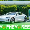 ev vs phev vs reev _