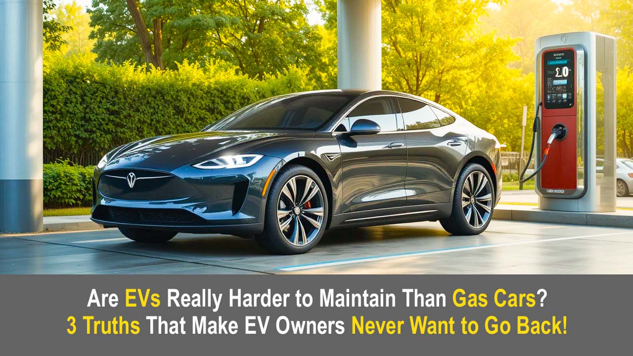 Are EVs Really Harder to Maintain Than Gas Cars