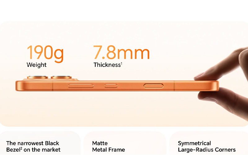 Honor 600 5g - design
