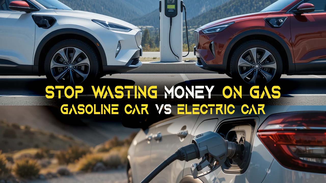 Stop Wasting Money on Gas - Gasoline car vs electric car