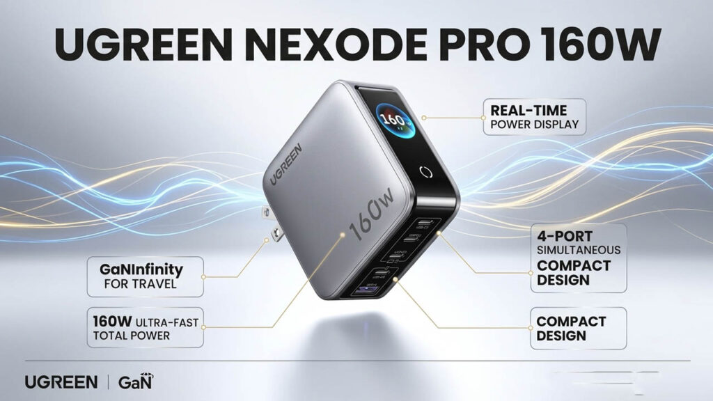 Ugreen Nexode Pro 160W _ Charger